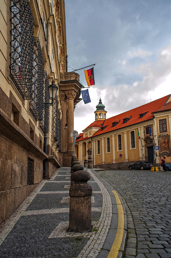 Walk along the Old Prague Streets Photograph by Jenny Rainbow
