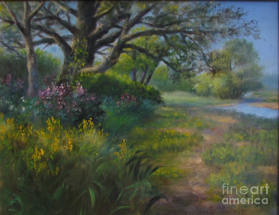 Walk into Summer Painting by Bill Puglisi