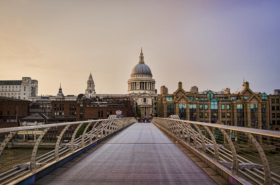Walk To St Pauls Photograph by Heather Applegate