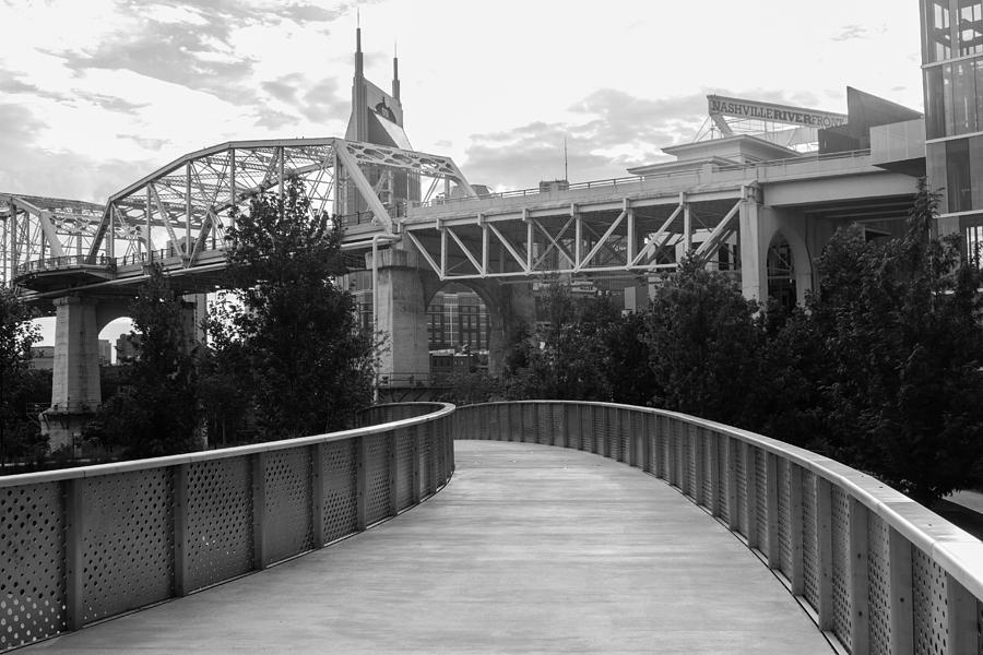 Walk to the Bridge Photograph by Robert Hebert