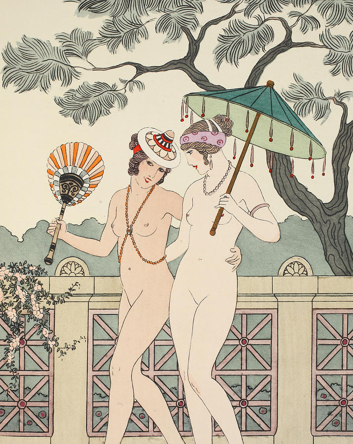 Walking Around Naked As Much As We Can Painting by Joseph Kuhn-Regnier