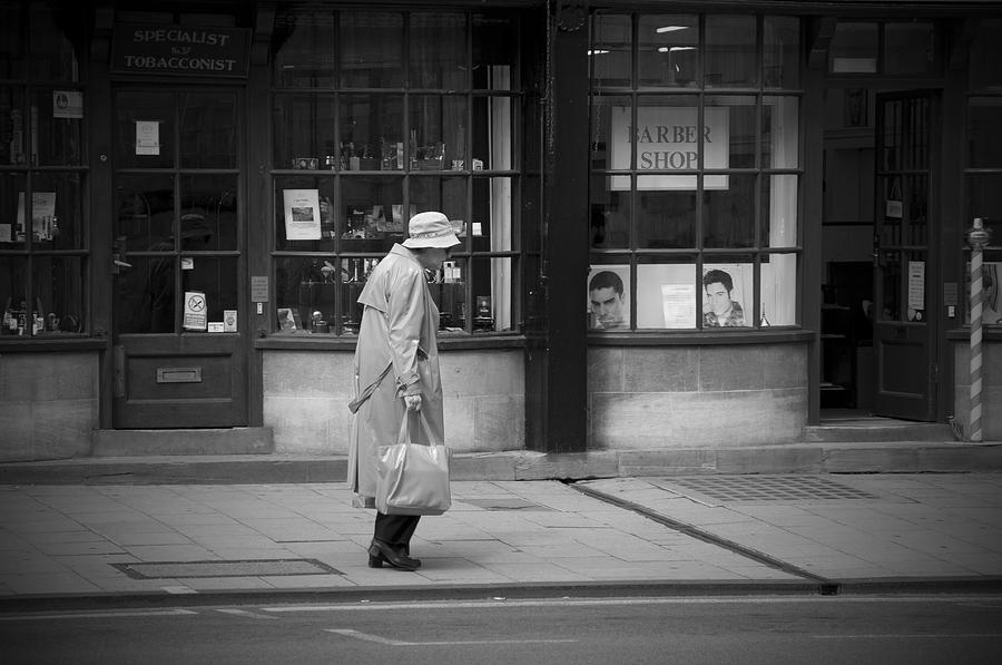 Walking down the street Photograph by Chevy Fleet