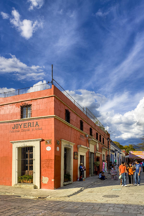 Walking The Colorful Streets Of Oaxaca Photograph by Mark Tisdale