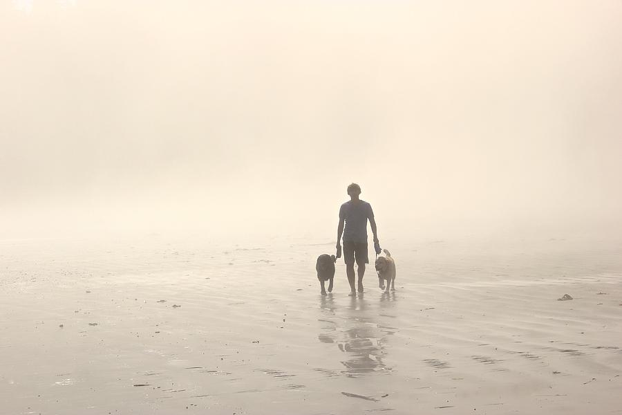 Walking the Dog Florentia Photograph by Brian Sereda