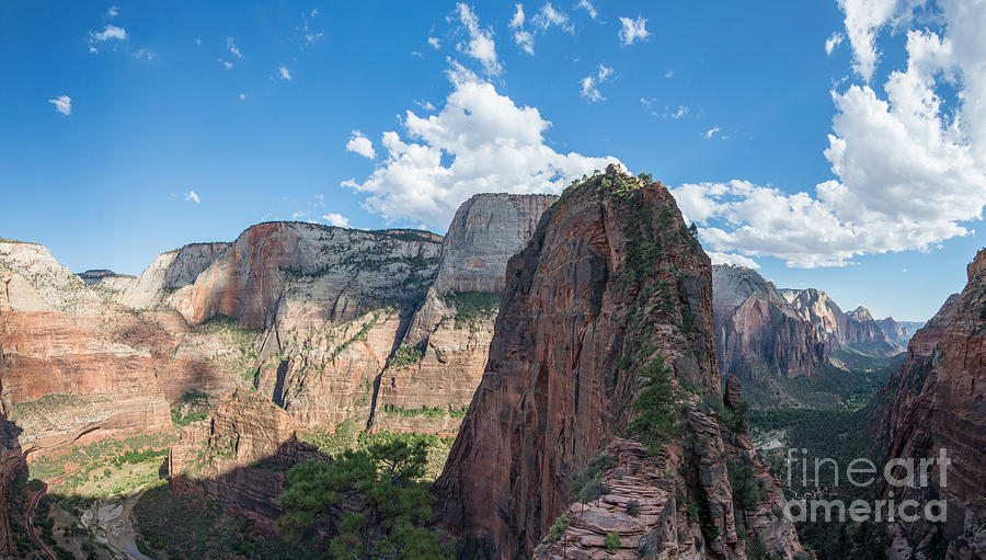 Walking Up Angels Landing Photograph by Michael Ver Sprill
