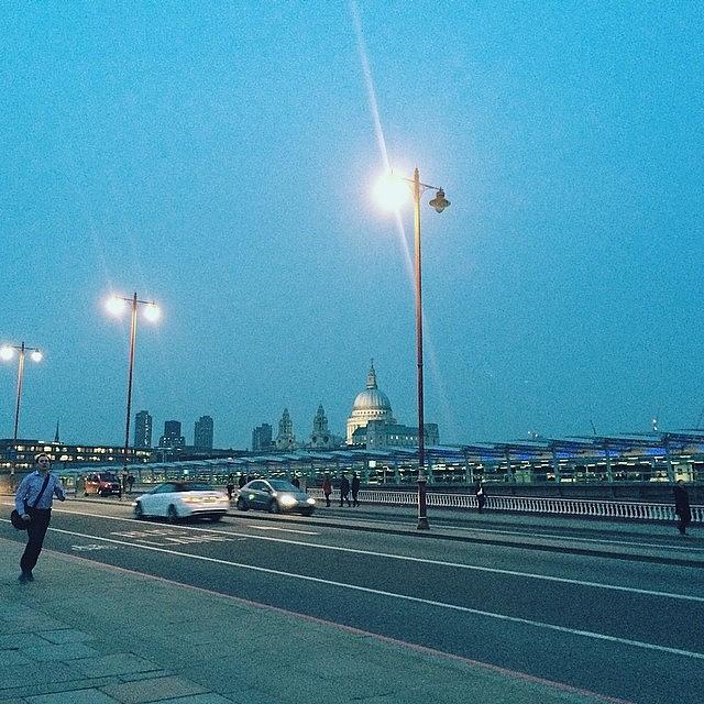London Photograph - Walking #vscocam by Liam Daly