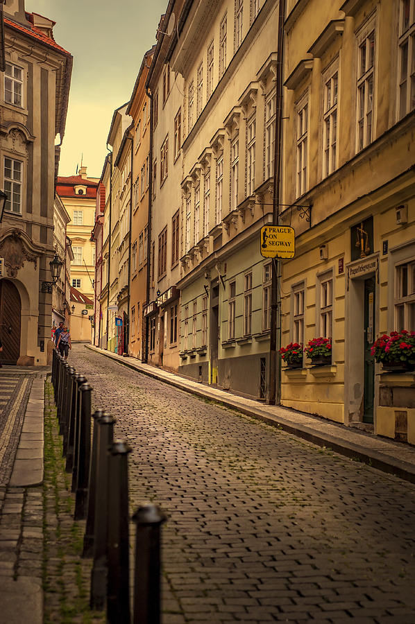 Walks along the Old Streets of Prague Photograph by Jenny Rainbow