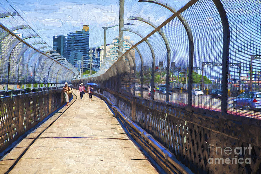 Walkway over Sydney Harbour Bridge Photograph by Sheila Smart Fine Art Photography