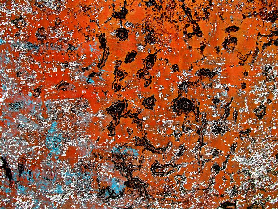 Wall Abstract 19 Digital Art by Maria Huntley