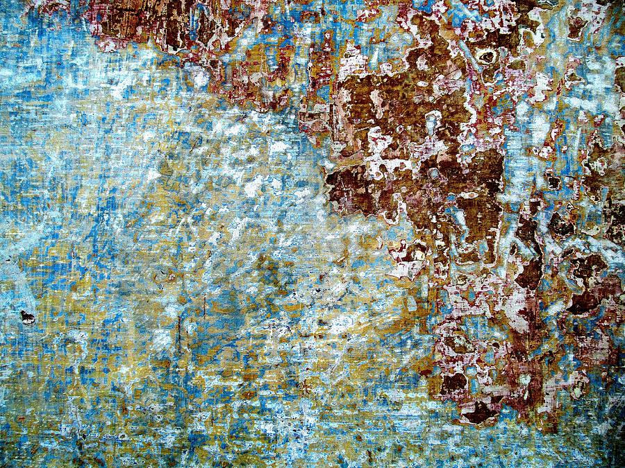 Wall Abstract 93 Digital Art by Maria Huntley