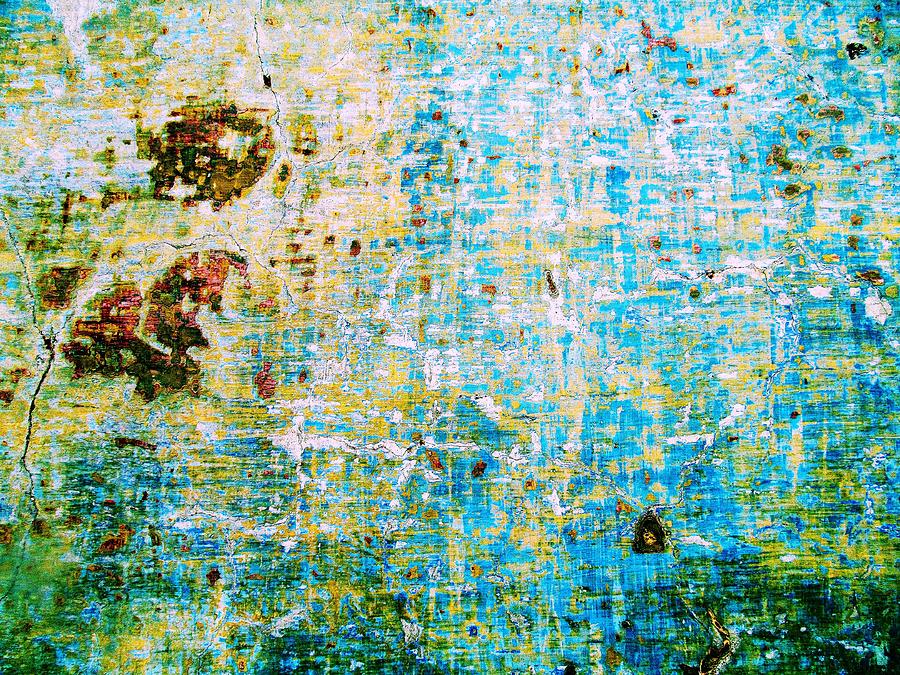 Wall Abstract 96 Digital Art by Maria Huntley