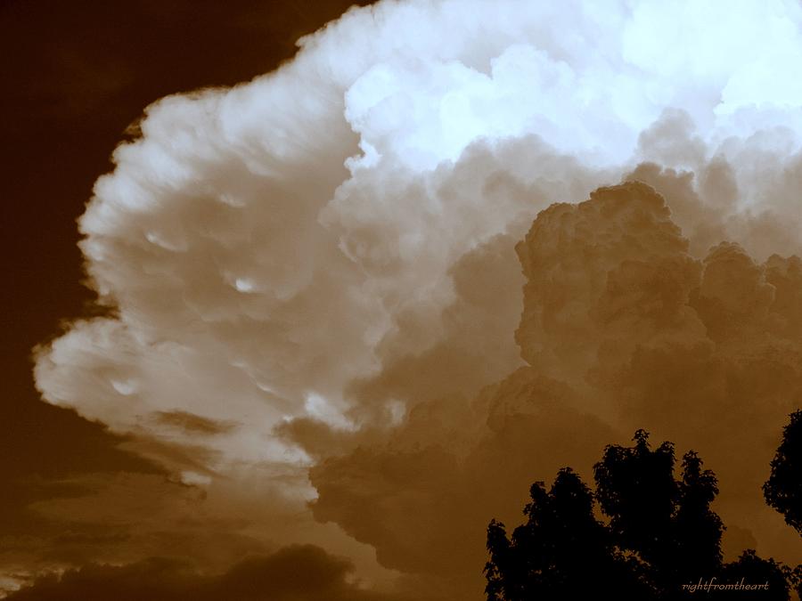 Impressionism Photograph - Wall Cloud  by Bob and Kathy Frank