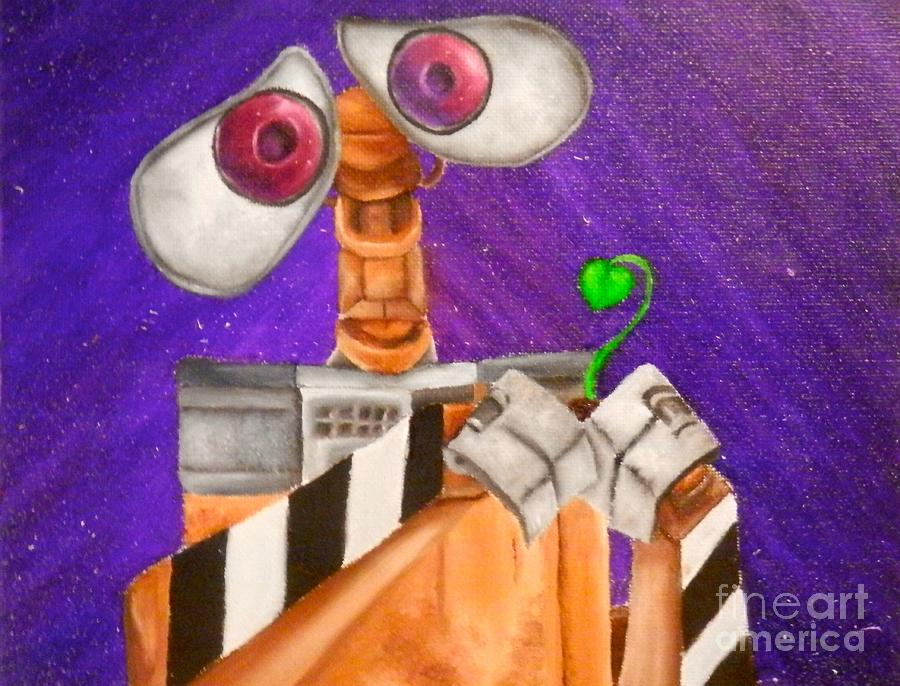 Wall. E Painting by Jaimee Foster - Fine Art America