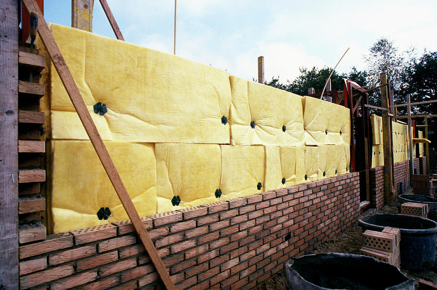 Wall Insulation Photograph by Ton Kinsbergen/science Photo Library