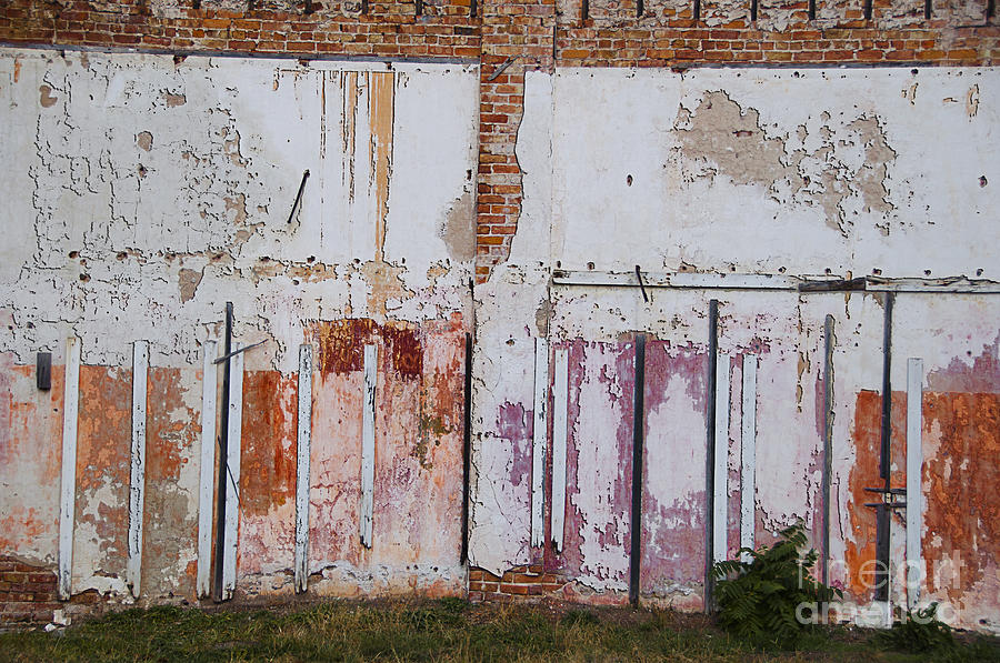 City Photograph - Wall of Colors by Terry Rowe