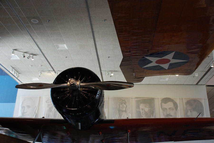 Wall of Great Aviators Photograph by Kenny Glover