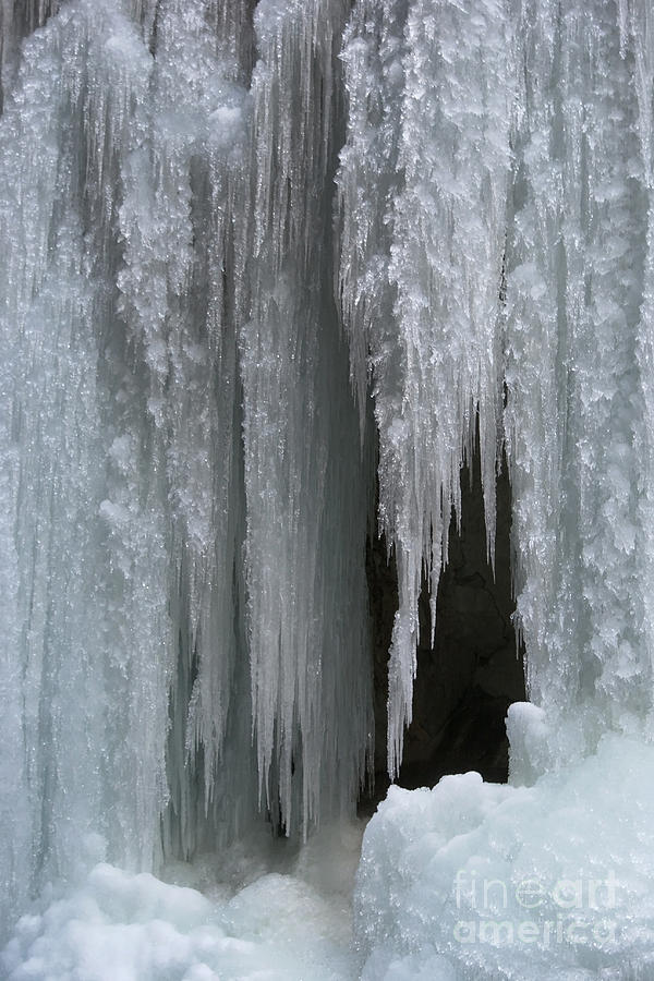 wall of ice in Partnach gorge 18 Photograph by Rudi Prott