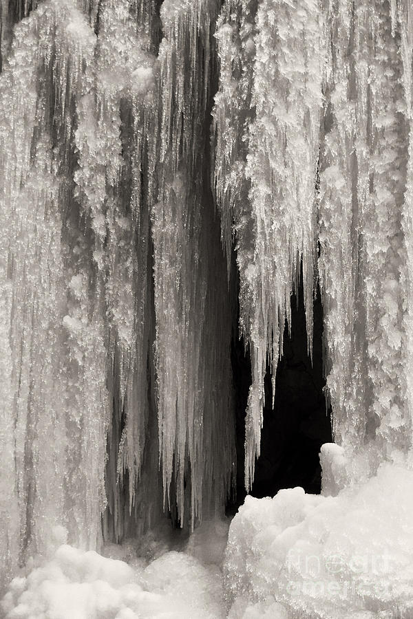 wall of ice in Partnach gorge 19 Photograph by Rudi Prott