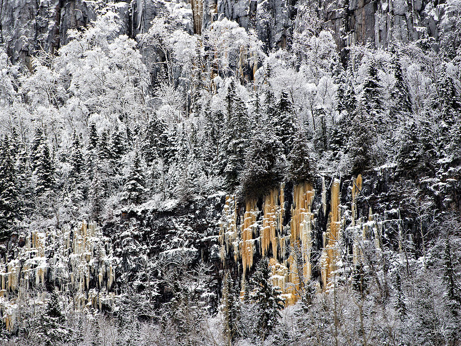 Wall of Winter Photograph by Doug Gibbons