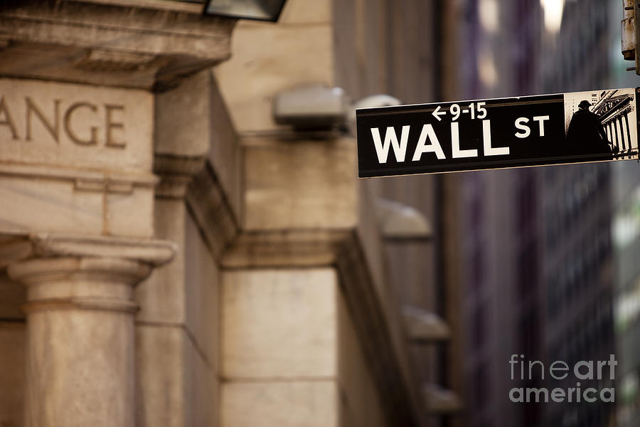 New York City Photograph - Wall Street by Brian Jannsen