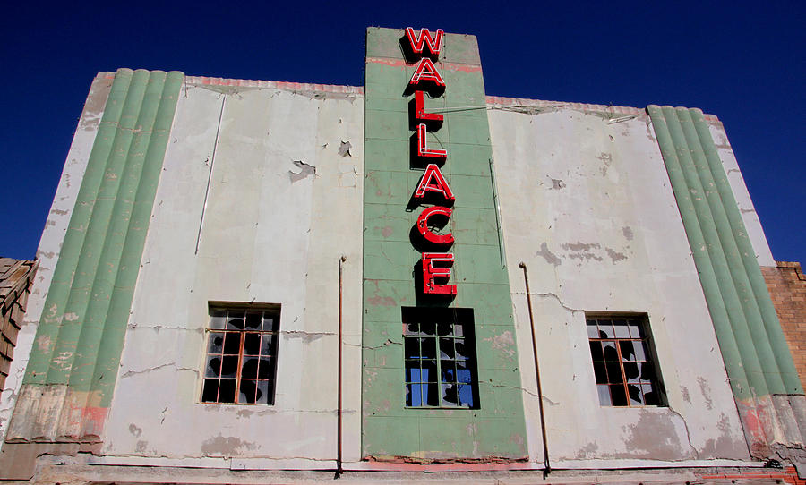 Theater Photograph - Wallace in Muleshoe by Ross Lewis