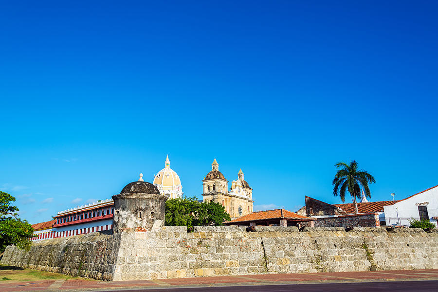 Walled City Of Cartagena Colombia Photograph