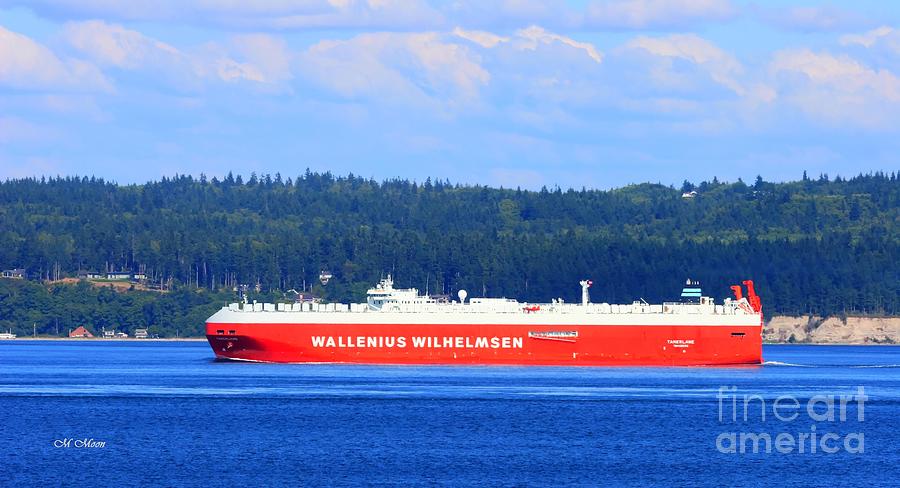 Wallenius Wilhelmsen Logistics Tamerlane Ship Photograph by Tap On Photo