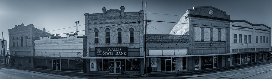 Wallis State Bank Photograph by David Morefield