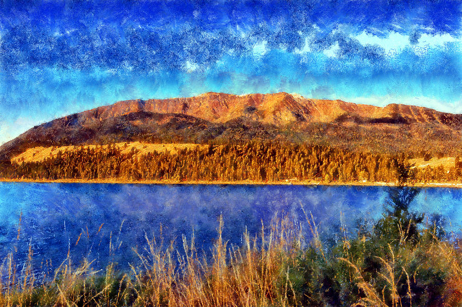 Wallowa Mountains Digital Art by Kaylee Mason