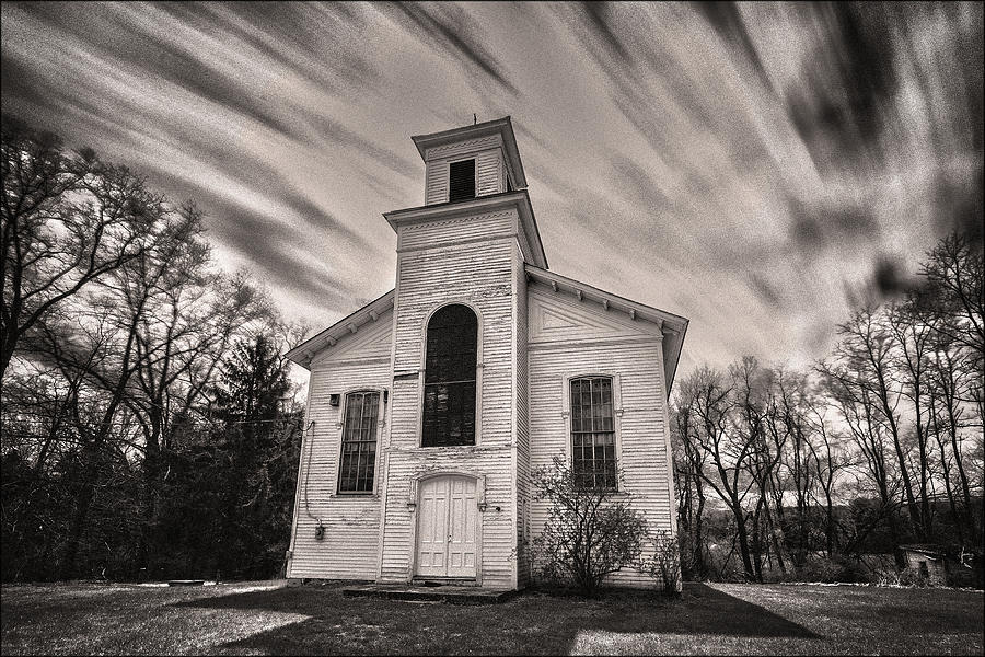 Wallpack Church Photograph by Robert Fawcett
