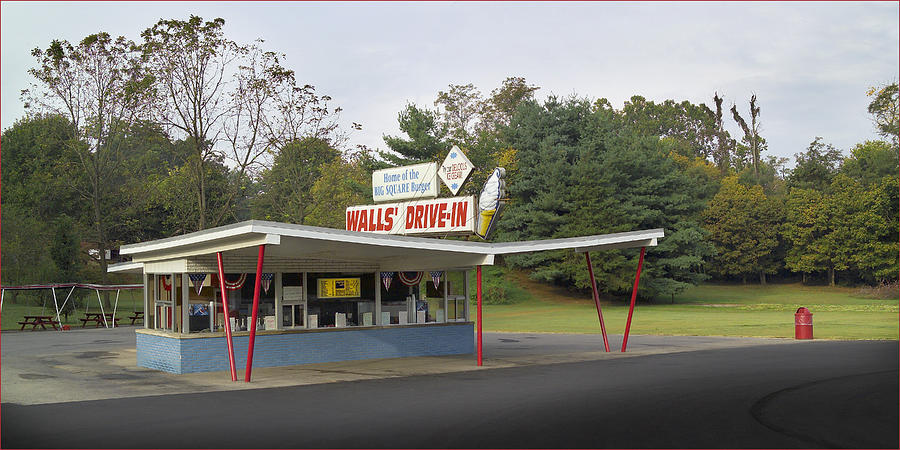 Walls Drive In, Cannellton, IN Photograph by Wendell Thompson