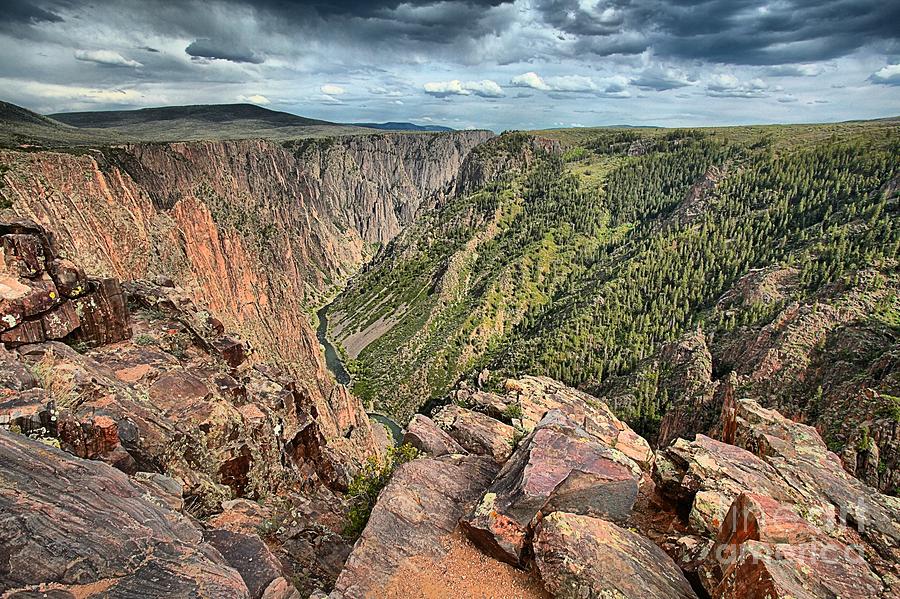 Walls Of The Black Canyon Photograph by Adam Jewell