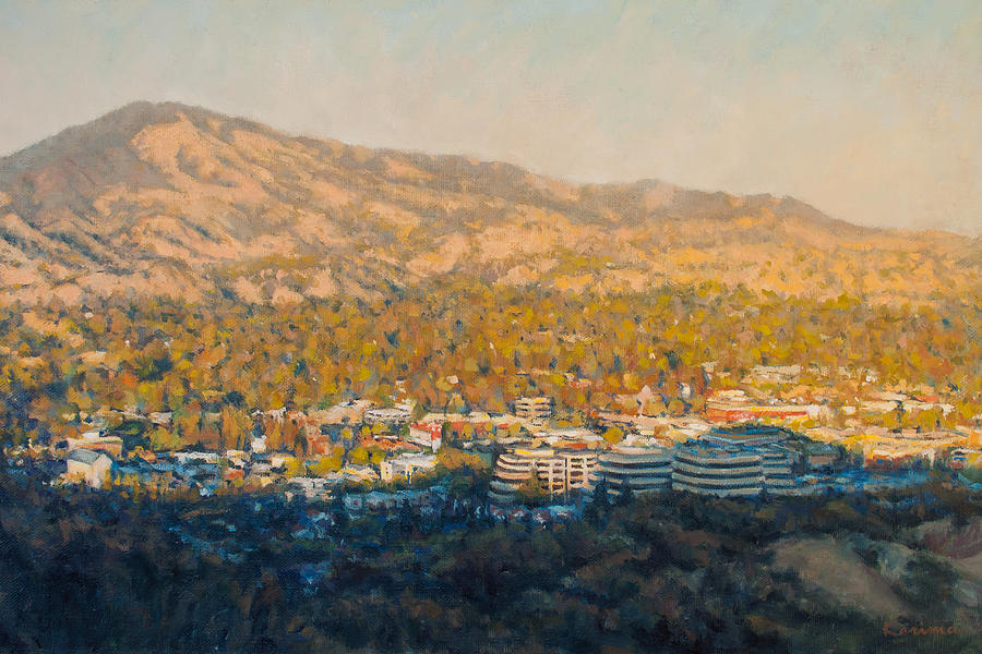Walnut Creek California Number 1 Painting by Kerima Swain