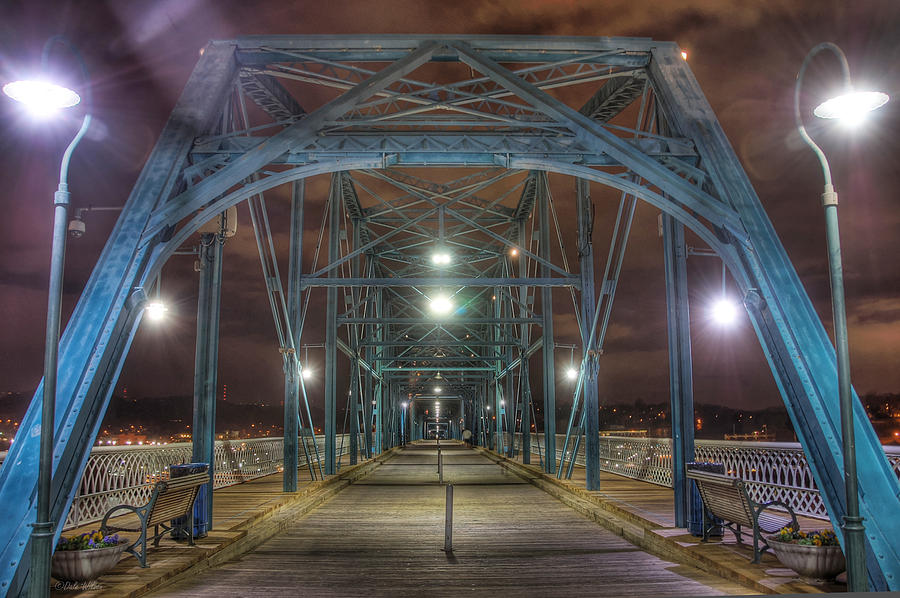 Bridge Photograph - Walnut Street Bridge 1 by Dale Wilson
