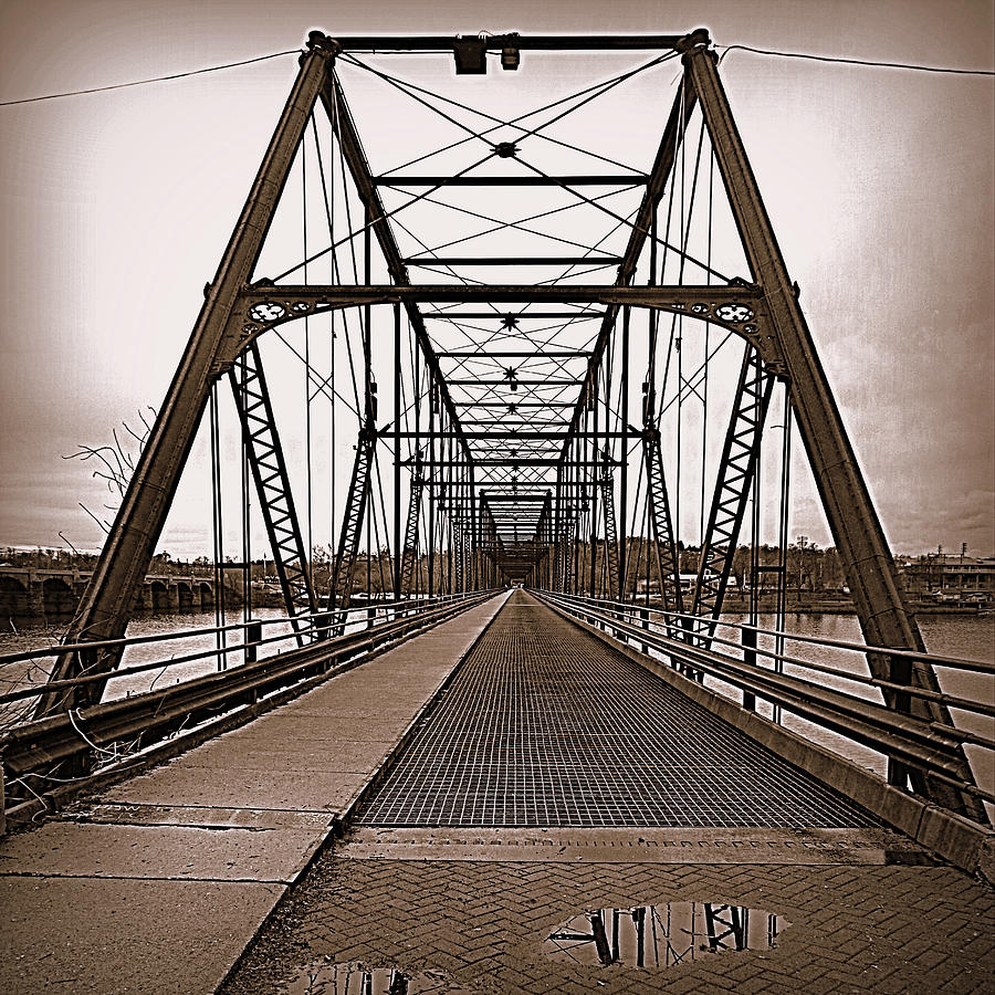 Bridge Photograph - Walnut Street Bridge by Joseph Skompski