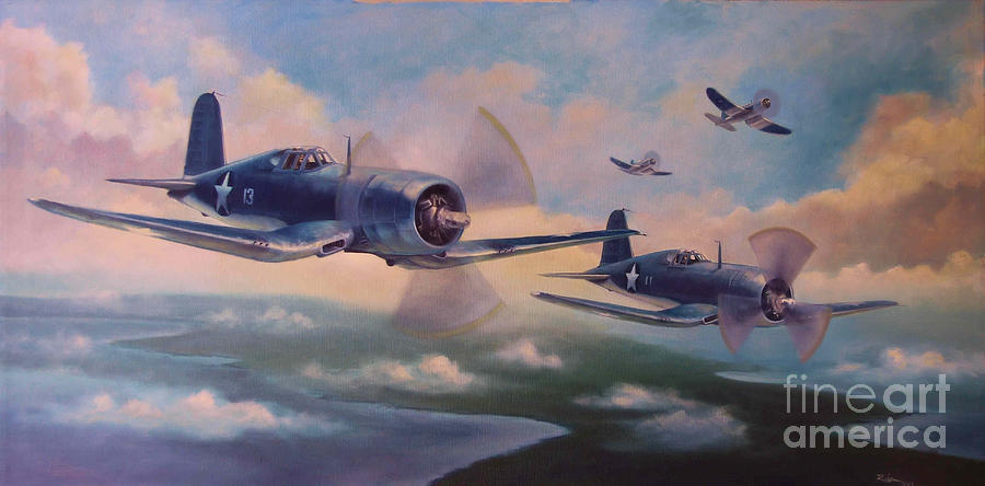 Roberson Painting - Walshs Flight by Stephen Roberson