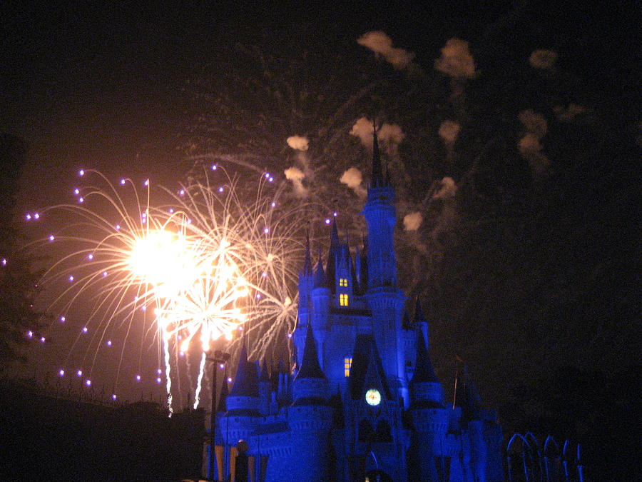 Orlando Photograph - Walt Disney World Resort - Magic Kingdom - 121227 by DC Photographer