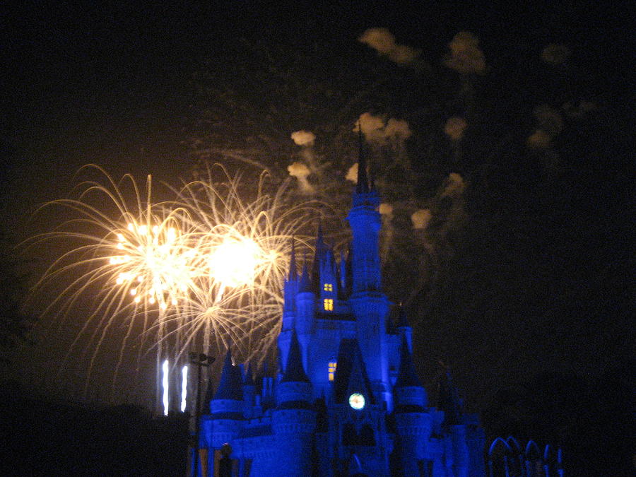 Orlando Photograph - Walt Disney World Resort - Magic Kingdom - 121228 by DC Photographer