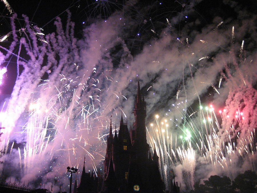 Orlando Photograph - Walt Disney World Resort - Magic Kingdom - 121292 by DC Photographer