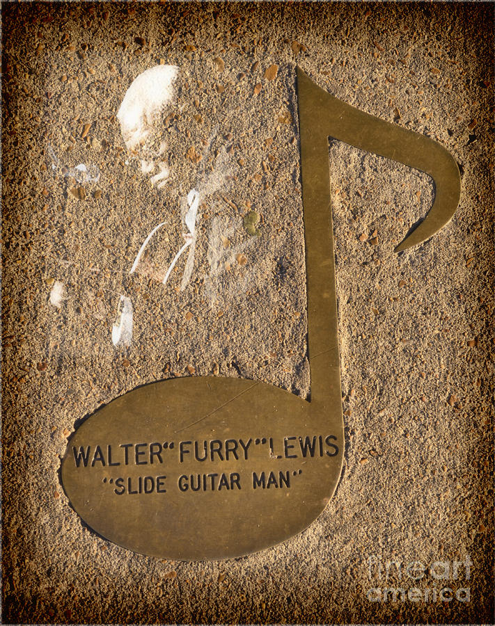 Walter Furry Lewis Note Photograph by Donna Greene