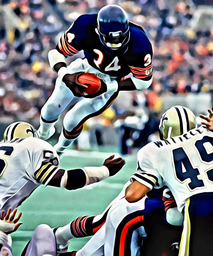 Walter Payton by Florian Rodarte