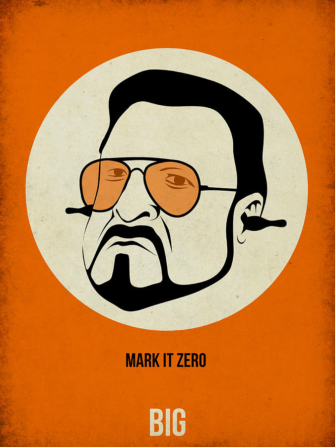 Actor Painting - Walter Sobchak Poster by Naxart Studio