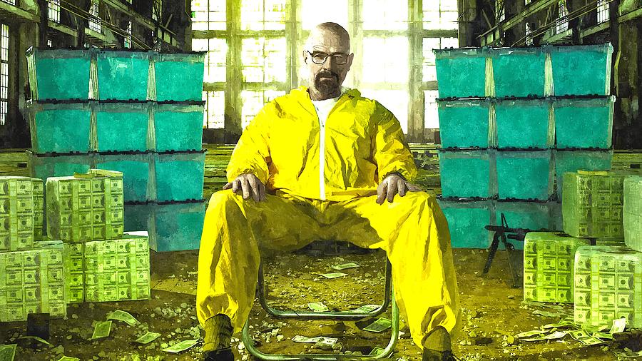 Walter White as Heisenberg Painting Painting by Gianfranco Weiss