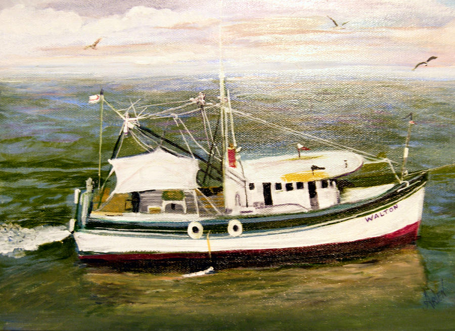 Walton - Vessel Painting by Arlen Avernian - Thorensen