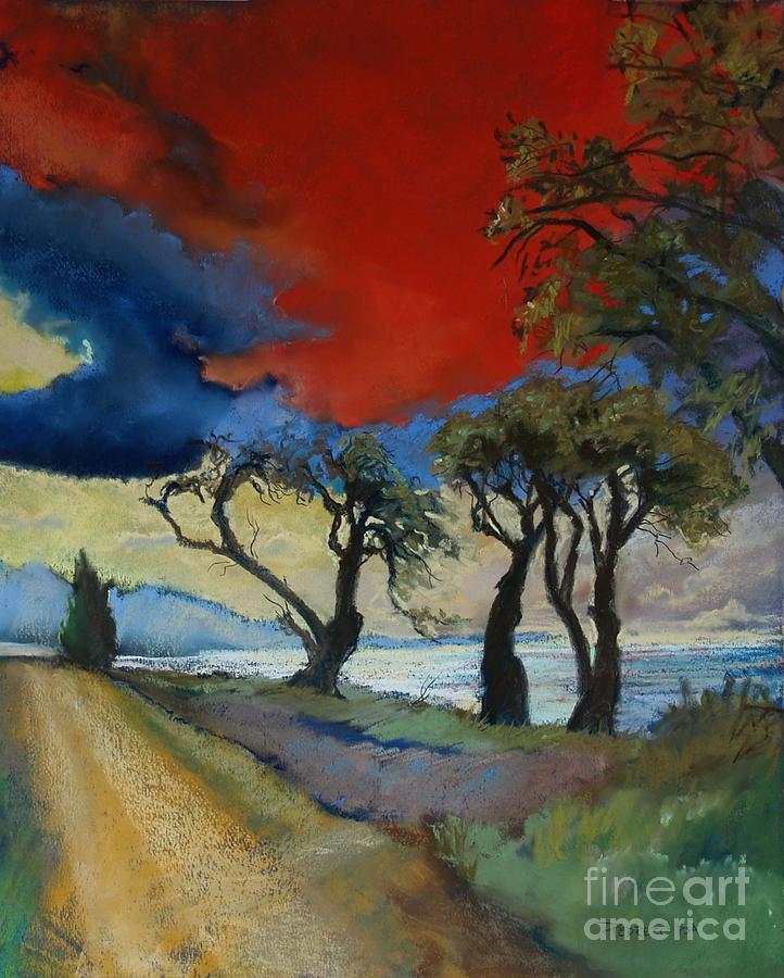 Wander Where the Wind Blows Pastel by Robin Pedrero