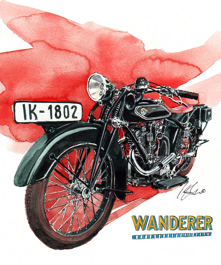 Wanderer Typ 708 Painting by Yoshiharu Miyakawa