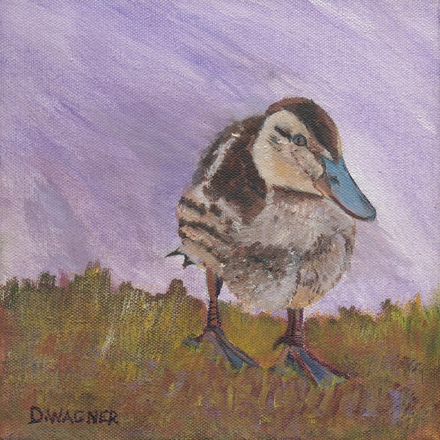 Duck Painting - Wanderer by Denise Wagner