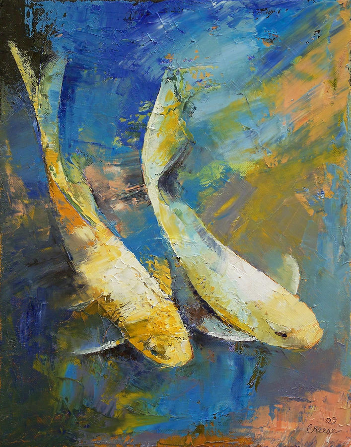 Abstract Painting - Wandering by Michael Creese