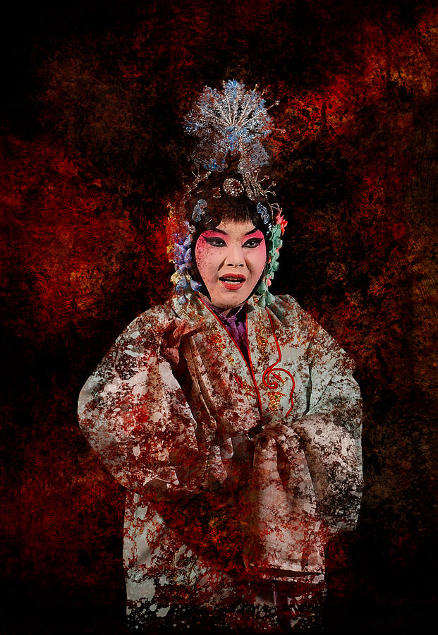 Wangfujing lady singing Photograph by Andrew Maslin - Fine Art America