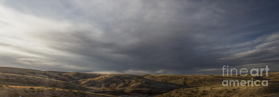 Waning Light On The Hills Of South Dakota Photograph by Steve Triplett